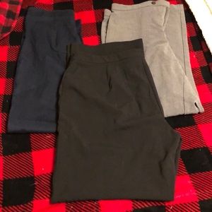 5/$25 bundle of 3 pair of slacks 14/16